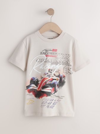 NEXT RACING CAR t-krekls ar īsam piedurknēm, H49347, 128 cm 