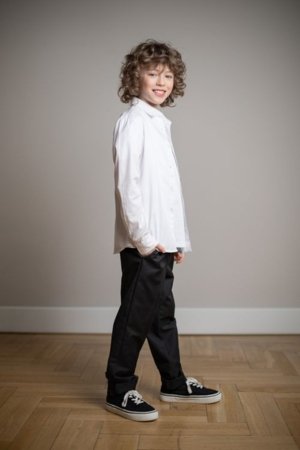 COCCODRILLO bikses, melni, izmērs 