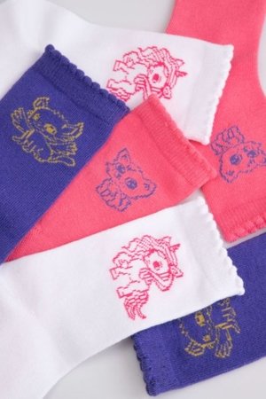 COCCODRILLO zeķes SOCKS GIRL, krāsains, cm 