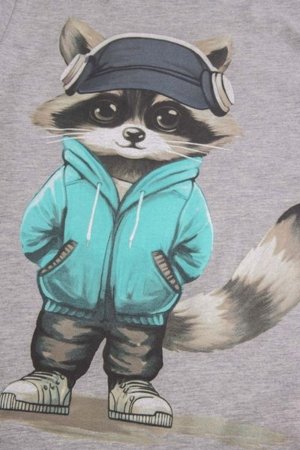 COCCODRILLO t-krekls EVERYDAY BOY A, pelēks, ZC5143105VBA-019-104, 104 cm 