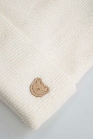 COCCODRILLO cepure BASIC ACCESSORIES, krēmveida, XCX364302BAC-003-046, 46-48 cm