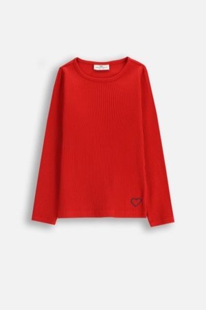 COCCODRILLO t-krekli ACADEMY GIRL KIDS, sarkans, cm 