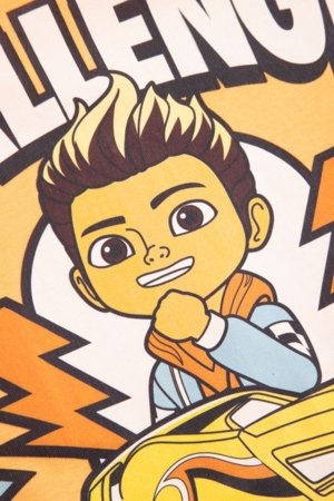 COCCODRILLO t-krekls ar īsam piedurknēm, oranži, WC6143203LBD-006-110, 110 