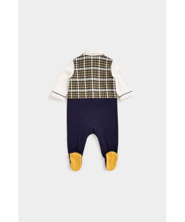 MOTHERCARE zīdaiņu kombinezons + cepure, CB876 607066