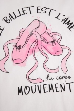 COCCODRILLO t-krekls EVERYDAY GIRL A, krēmveida, cm