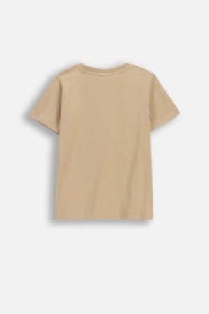 COCCODRILLO t-krekls ar īsam piedurknēm, smilšu krāsa, cm 