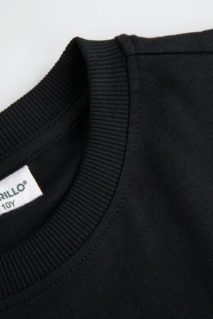 COCCODRILLO t-krekls CITY RACING BOY JUNIOR, melns, cm