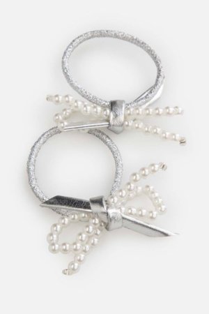 COCCODRILLO matu gumijas, sudraba krāsa, WC6311807PBJ-024-000,  