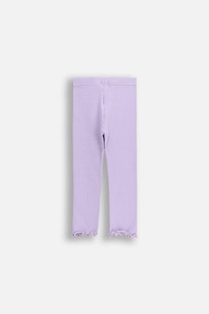 COCCODRILLO leggingi HAPPY PUPPY GIRL NEWBORN, violeta, ZC5122103HGN-016-086, 86 cm