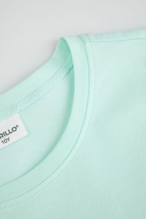 COCCODRILLO t-krekls ar īsam piedurknēm, mint, cm 