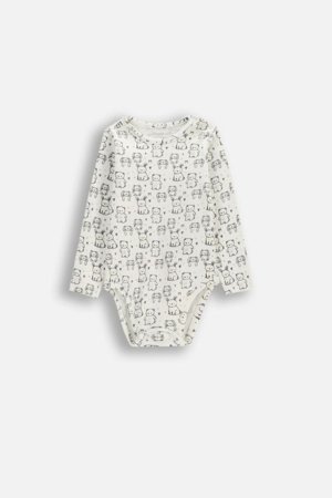 COCCODRILLO bodijs ar garām piedurknēm, smilšu krāsa, izmērs 