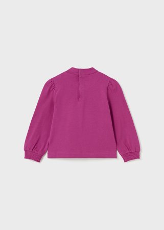MAYORAL t-krekls ar garām piedurknēm un augsto apkakli 4F, magenta, 2003-70 2003-70