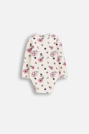 COCCODRILLO bodijs ar garām piedurknēm, smilšu krāsa, izmērs 