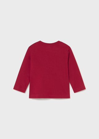 MAYORAL t-krekls ar garām piedurknēm, red, 2.071-43 