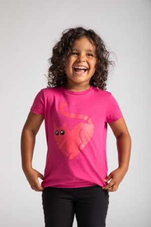 MOKIDA t-krekls MOKIDA COLLECTION GIRL, rozā, ZM5143208MCG-007-110, 110 cm
