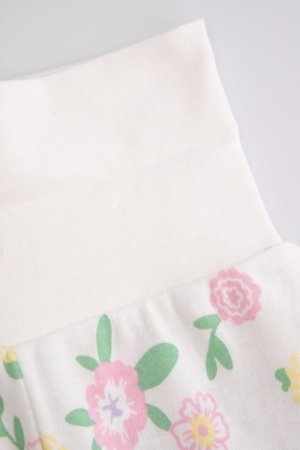 COCCODRILLO leggingi HAPPY PUPPY GIRL NEWBORN, krēmveida, cm 