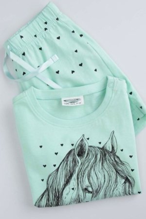 COCCODRILLO pidžama, zaļa, izmērs 