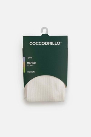 COCCODRILLO zeķubikses, krēmkrāsas, izmērs 