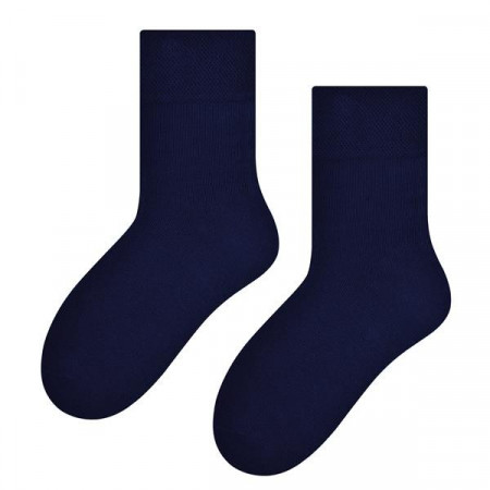 STEVEN Zeķes Navy Blue 001-008 32-34 001-008 BLUE