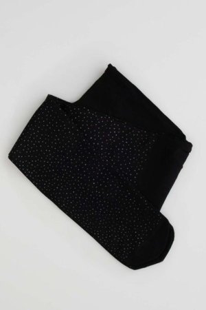 COCCODRILLO zeķubikses TIGHT MICROFIBRE COLORFUL, melns, cm