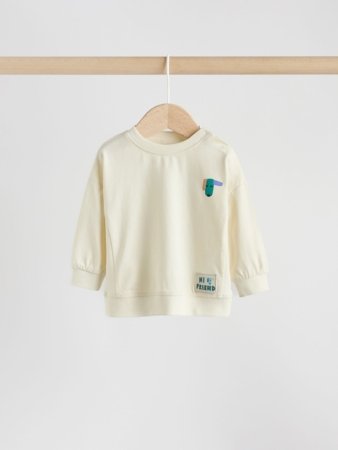 NEXT t-krekls ar garām piedurknēm + bikses, W60312, cm 