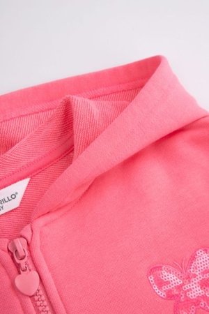 COCCODRILLO džemperis RAVE GIRL KIDS, rozā, ZC5132401RGK-007-116, 116 cm