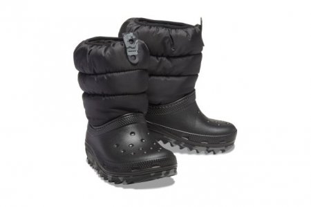 CROCS sniega zābaki, melni, 32 izmērs, 207684-001 207684-001-30