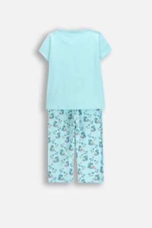 COCCODRILLO pidžama, zaļa, WC6448209PJS-013-128, 128/134 izmērs 