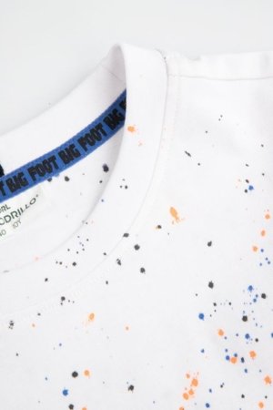 COCCODRILLO t-krekls, balti, ZC5143201YBJ-001-128, 128 cm 