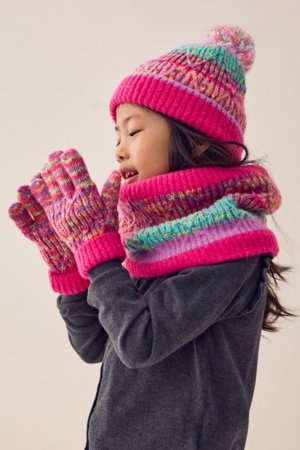 NEXT cepure, šalle un cimdi, F17421, 110-116 cm