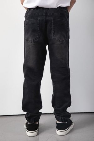 COCCODRILLO bikses JEANS COLLECTION BOY, melns, ZC5123503JCB-021-146, 146 cm 