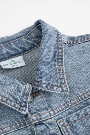 COCCODRILLO džinsu jaka, zils, izmērs 
