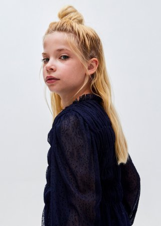 MAYORAL blūze ar garām piedurknēm 8B, dark,  7176-91 7176-91