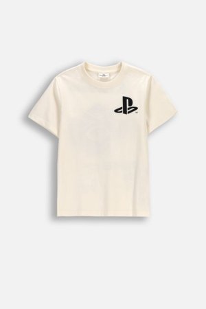 COCCODRILLO t-krekls ar īsam piedurknēm, smilšu krāsa, izmērs 