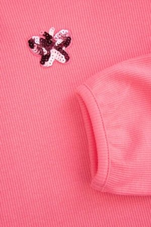 COCCODRILLO t-krekls RAVE GIRL KIDS, rozā, cm