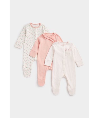MOTHERCARE zīdaiņu kombinezons, 3 gab., CB617 605171