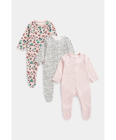 MOTHERCARE zīdaiņu kombinezons, 3 gab., FC098 