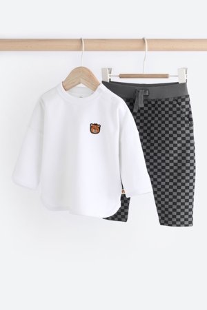 NEXT t-krekls ar garām piedurknēm + legini, Q96904 80-86 