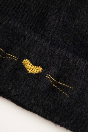 COCCODRILLO cepure ACCESSORIES WINTER GIRL, melns, cm