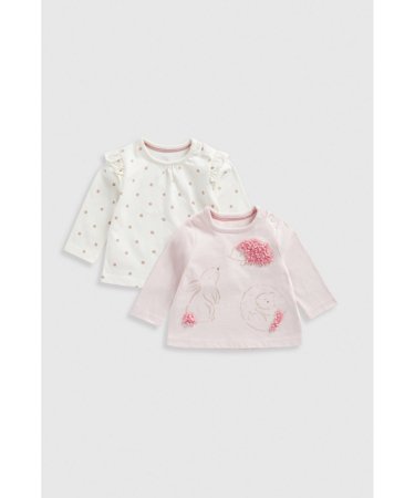 MOTHERCARE t-krekls ar garām piedurknēm 2 gab, IF363 86 