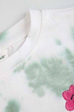 COCCODRILLO t-krekls ar īsam piedurknēm, balti, cm 