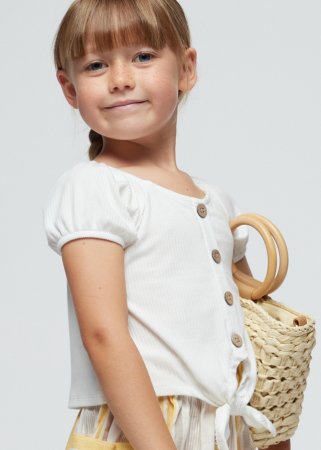 MAYORAL t-krekls ar īsam piedurknēm 6G, natural, 3086-32 