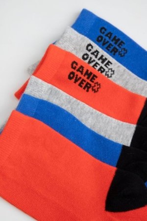 COCCODRILLO zeķes SOCKS BOY, krāsains, cm 