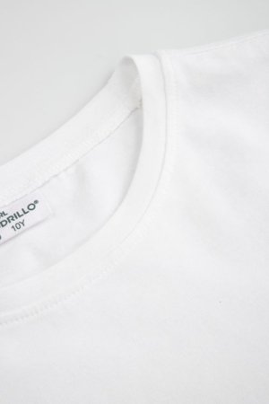 COCCODRILLO t-krekls ar īsam piedurknēm, balti, cm 