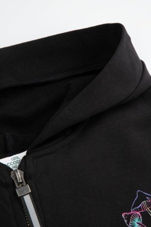 COCCODRILLO džemperis RAVE GIRL JUNIOR, melns, ZC5132401RGJ-021-158, 158 cm 