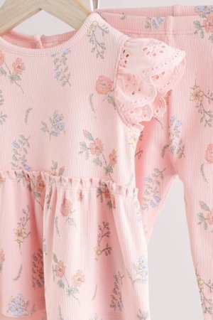 NEXT t-krekls ar īsām piedurknēm un legingi, AG4710 74-80 