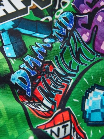 NEXT MINECRAFT džemperis ar kapuci, F82292, cm 