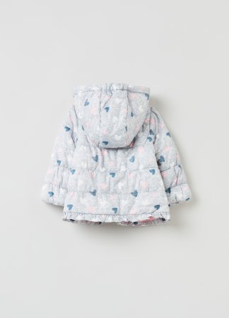 OVS GIRL9-36M JACKETS 2H 30-36 GREY/WHITE 001287563 001287563