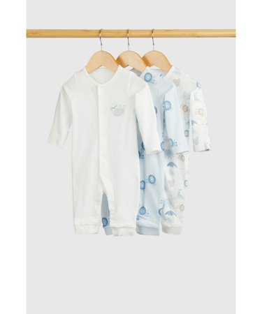 MOTHERCARE zīdaiņu kombinezons, 3gab., GF009 