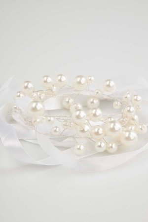 COCCODRILLO matu stīpiņa, balts, WC6311903PBJ-001-000,  